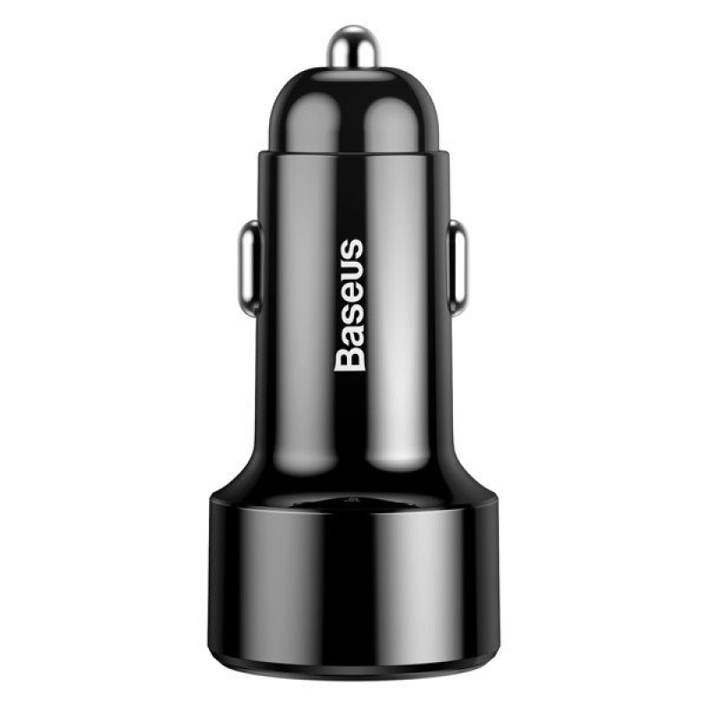 Nabíjačka do auta Baseus Magic Series USB-A/USB-A 45W čierna