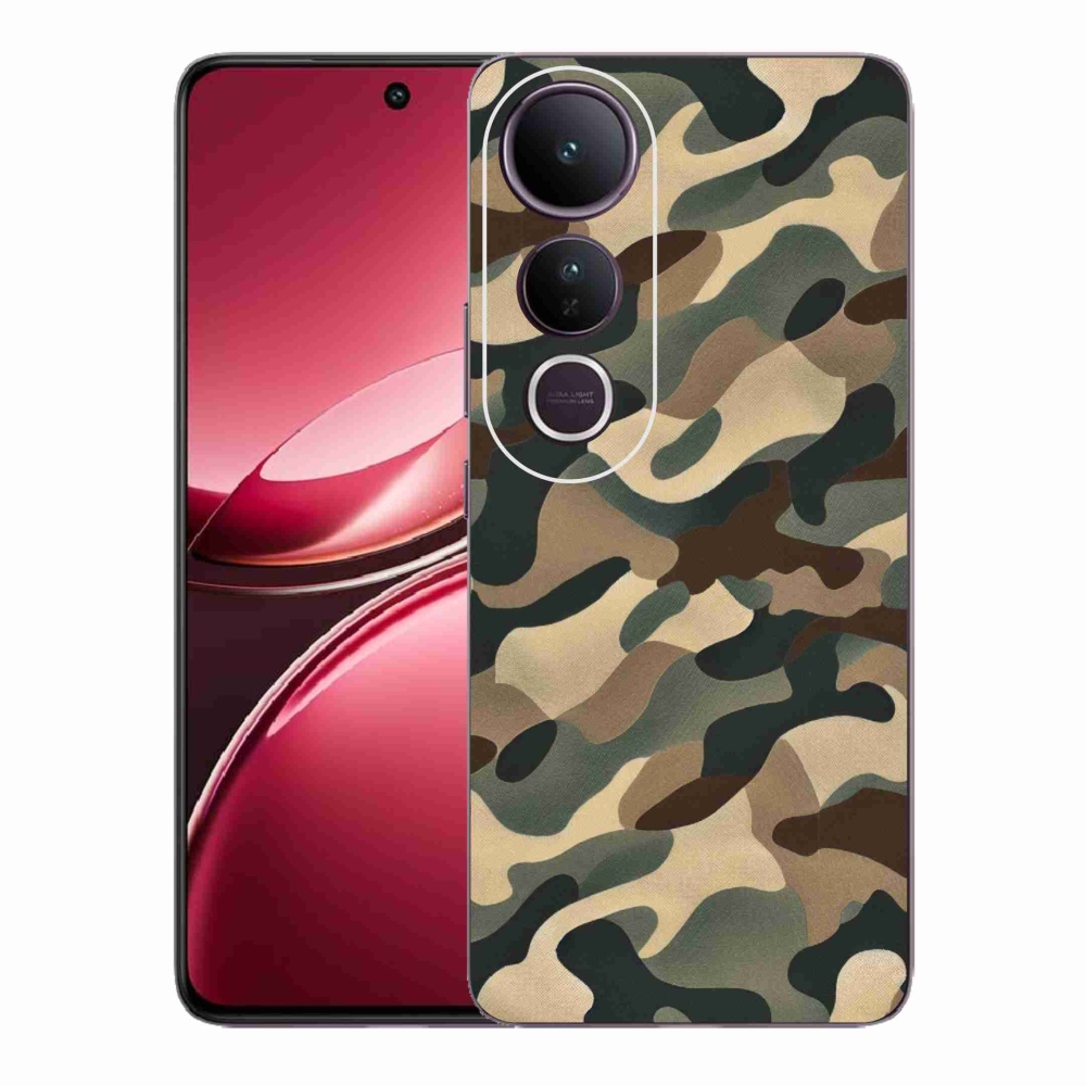 Gélový kryt mmCase na Vivo V50 Lite 4G/5G - maskáčový vzor 11