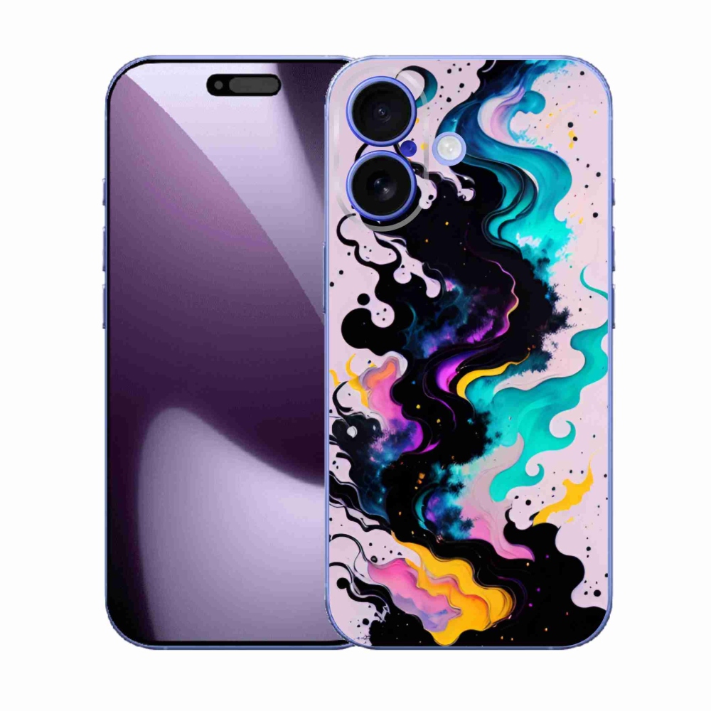 Gélový kryt mmCase na iPhone 17 - abstraktný motív 4