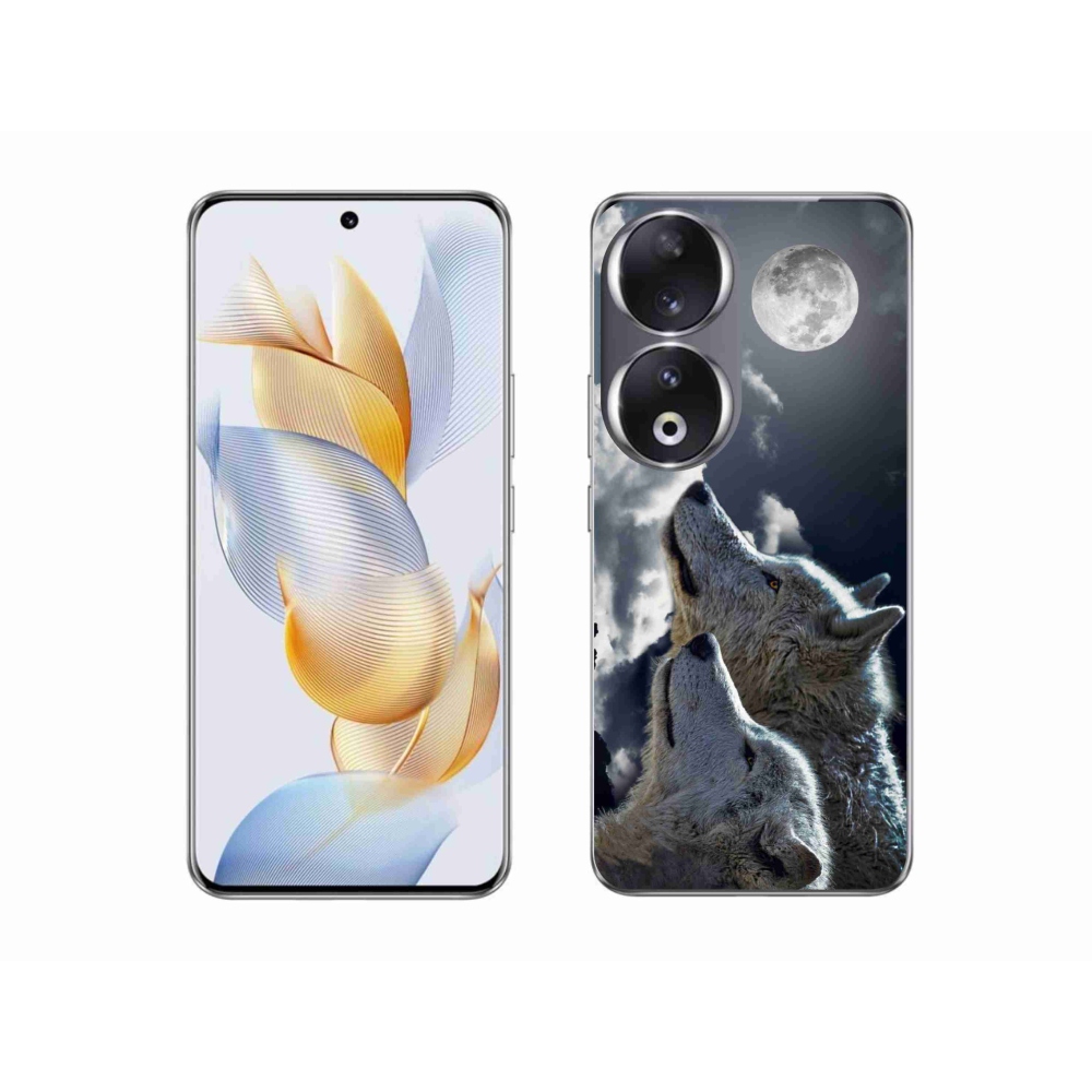 Gélový kryt mmCase na Honor 90 - vlci