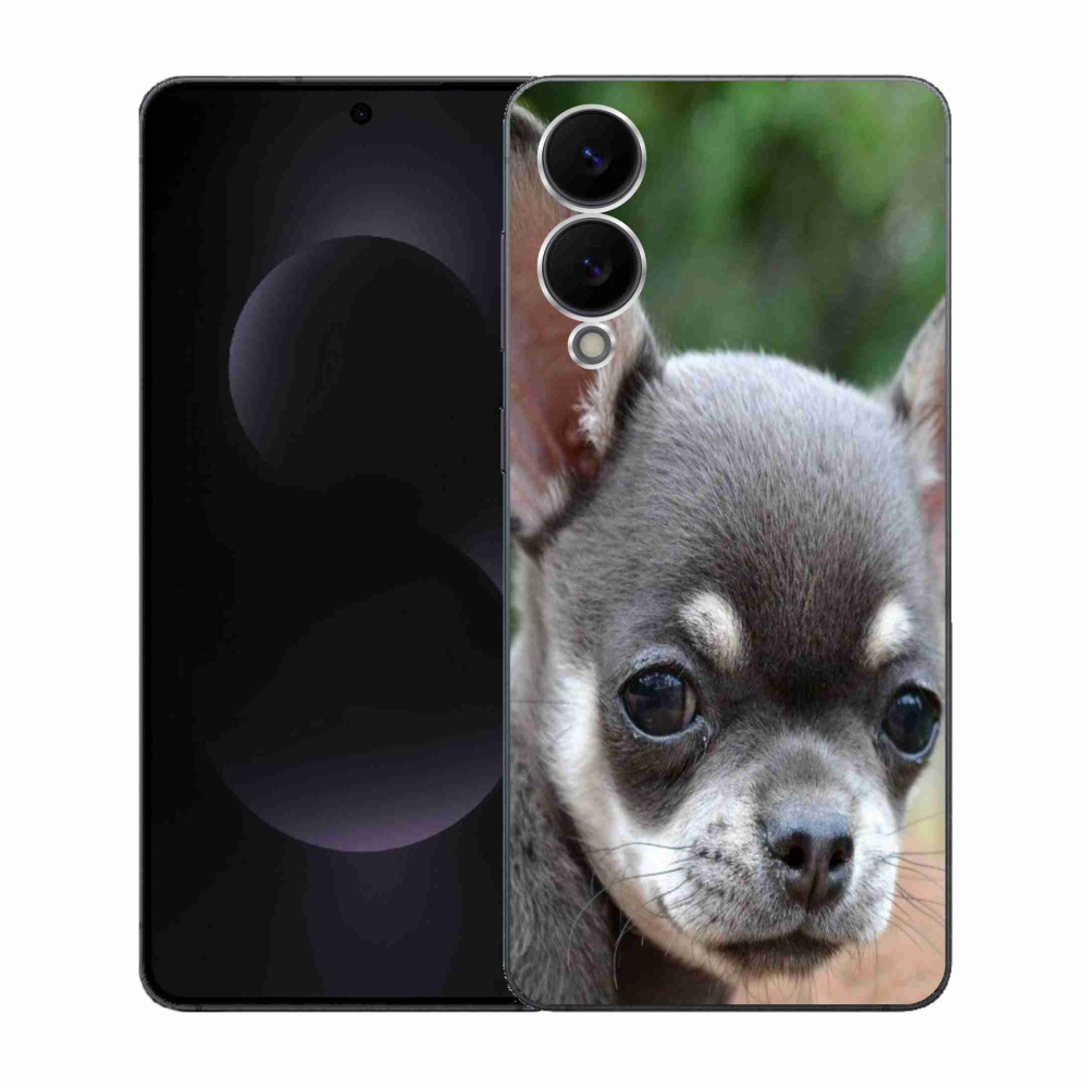 Gélový kryt mmCase na Samsung Galaxy S25 Edge - čivava