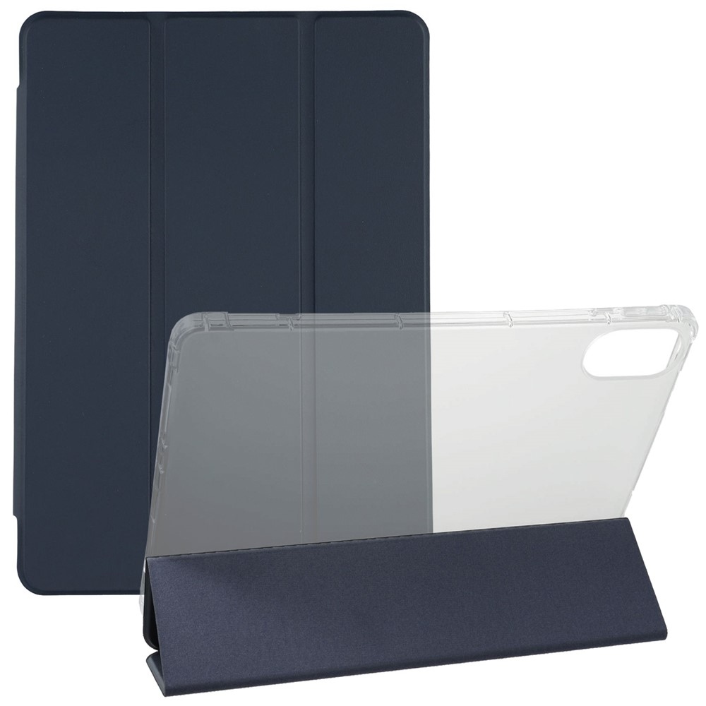 Tri-Fold chytré skladacie púzdro na tablet Xiaomi Redmi Pad 2 - tmavomodré