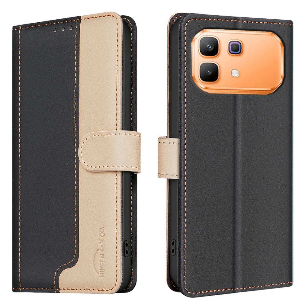 BNF DUO knižkové púzdro na Infinix Note 60 5G/Note 60 Pro 5G - čierne