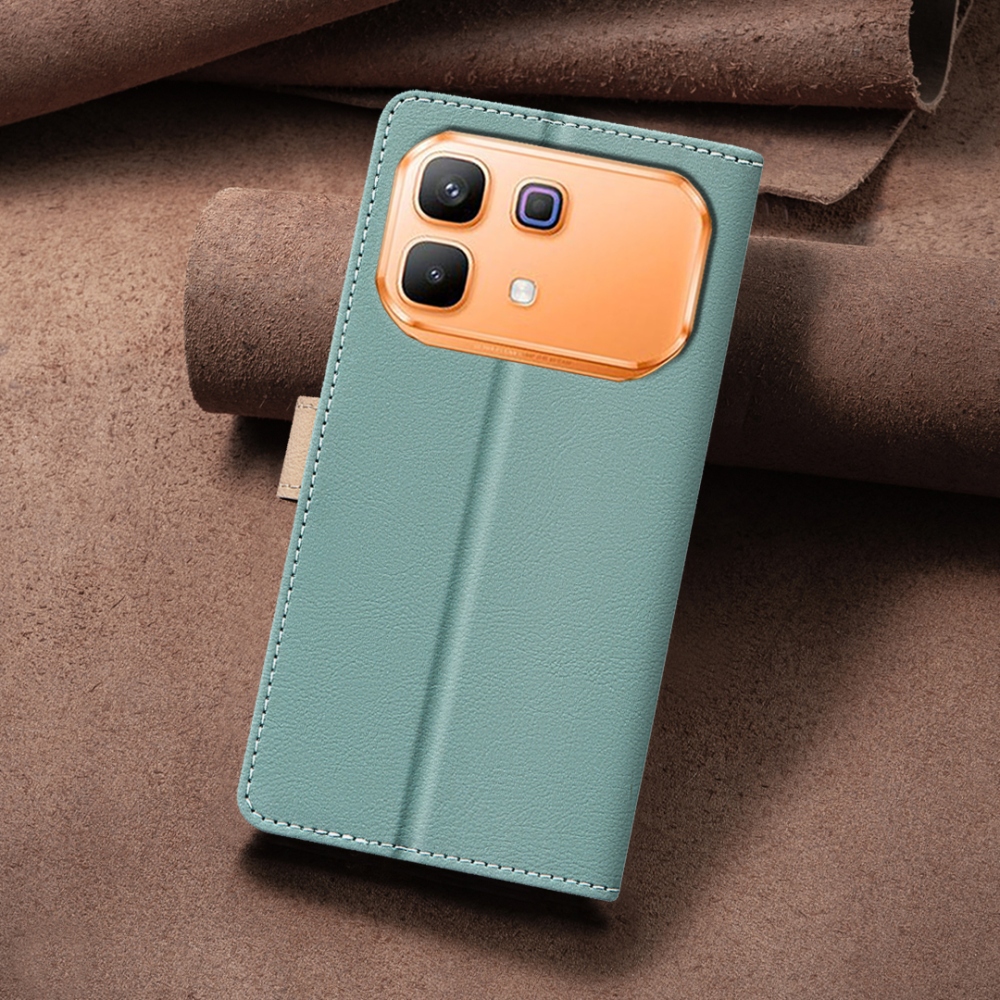 BNF DUO knižkové púzdro na Infinix Note 60 5G/Note 60 Pre 5G - zelené