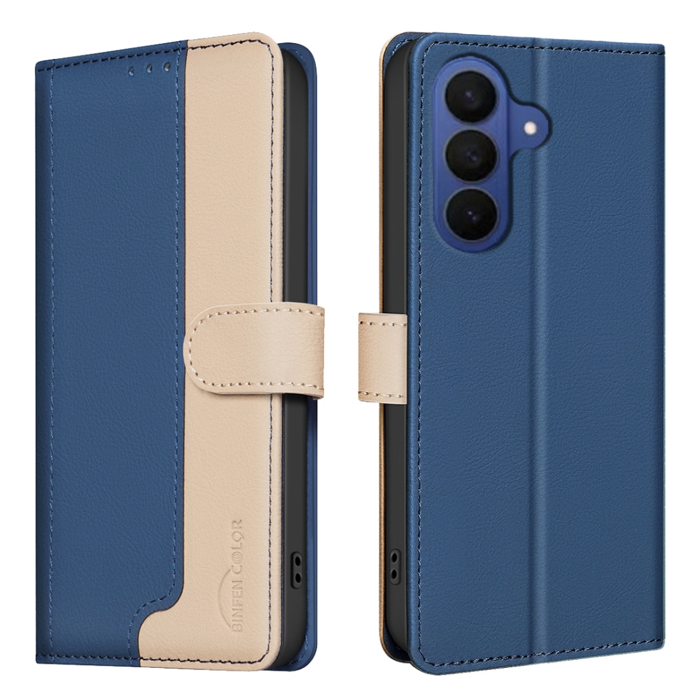 BNF DUO knižkové púzdro na Samsung Galaxy S26 FE - modré