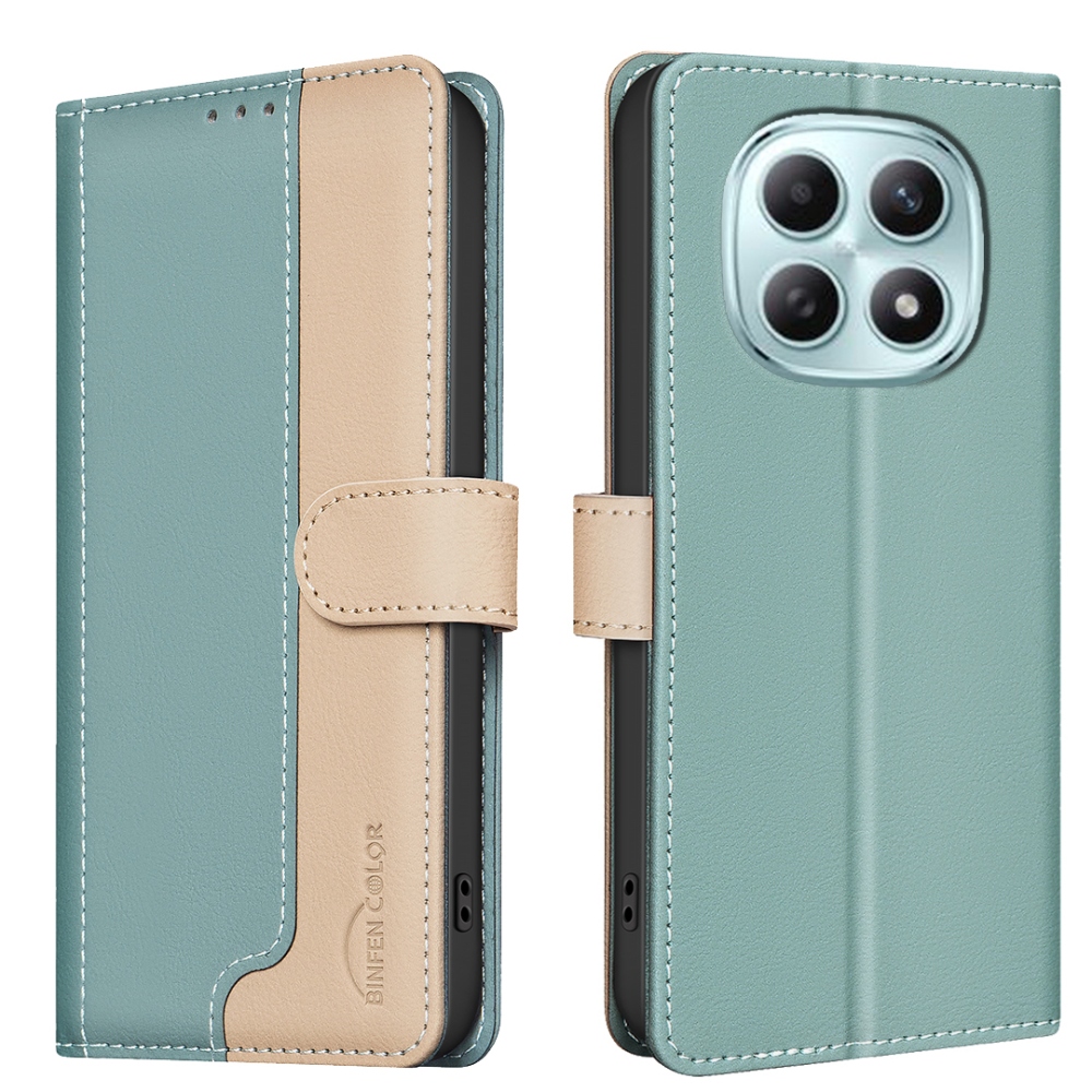 BNF DUO knižkové púzdro na Xiaomi Poco M8 5G/Redmi Note 15 5G/Note 15 4G - zelené