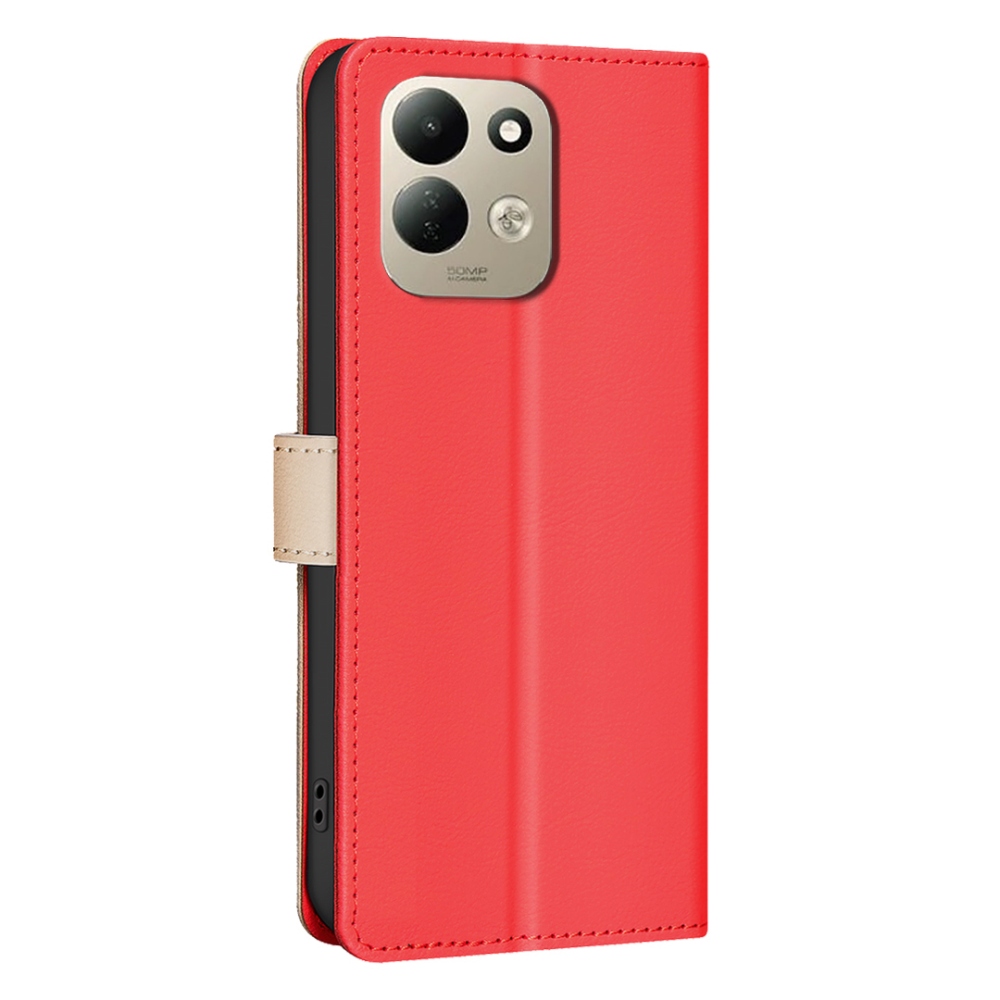 BNF DUO knižkové púzdro na Xiaomi Redmi 17 4G/5G - červené