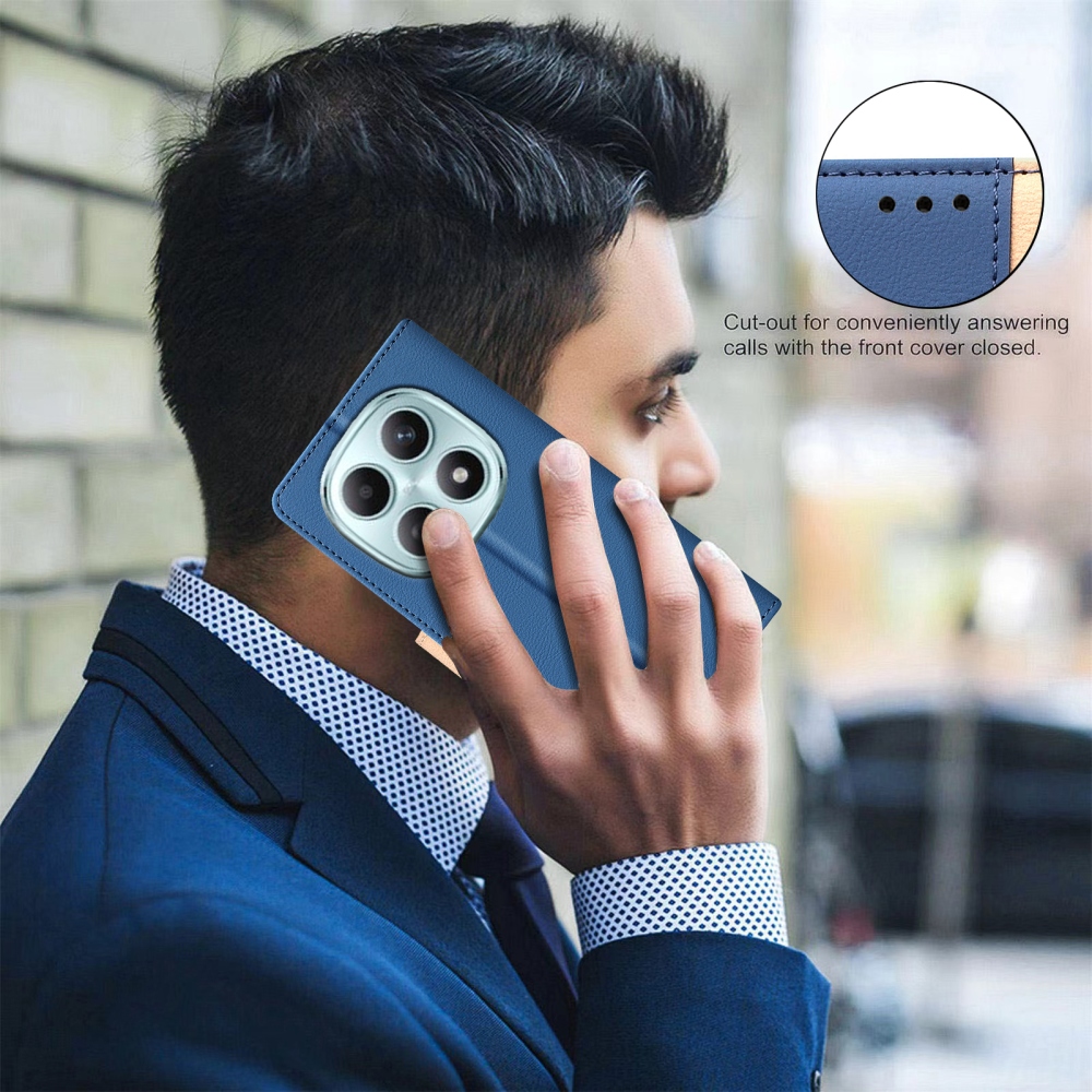 BNF DUO knižkové púzdro na Xiaomi Redmi Note 15 Pro+ 5G - modré