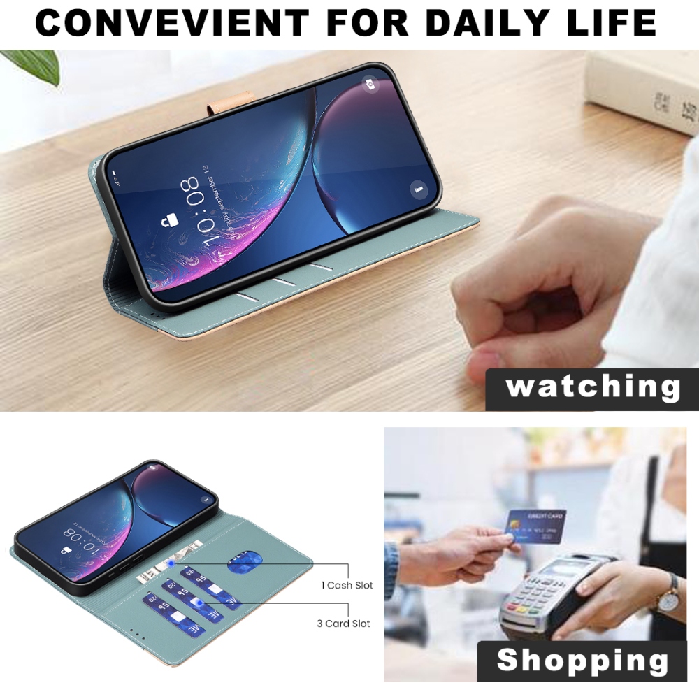 BNF DUO knižkové púzdro na Xiaomi Redmi Note 15 Pro+ 5G - zelené