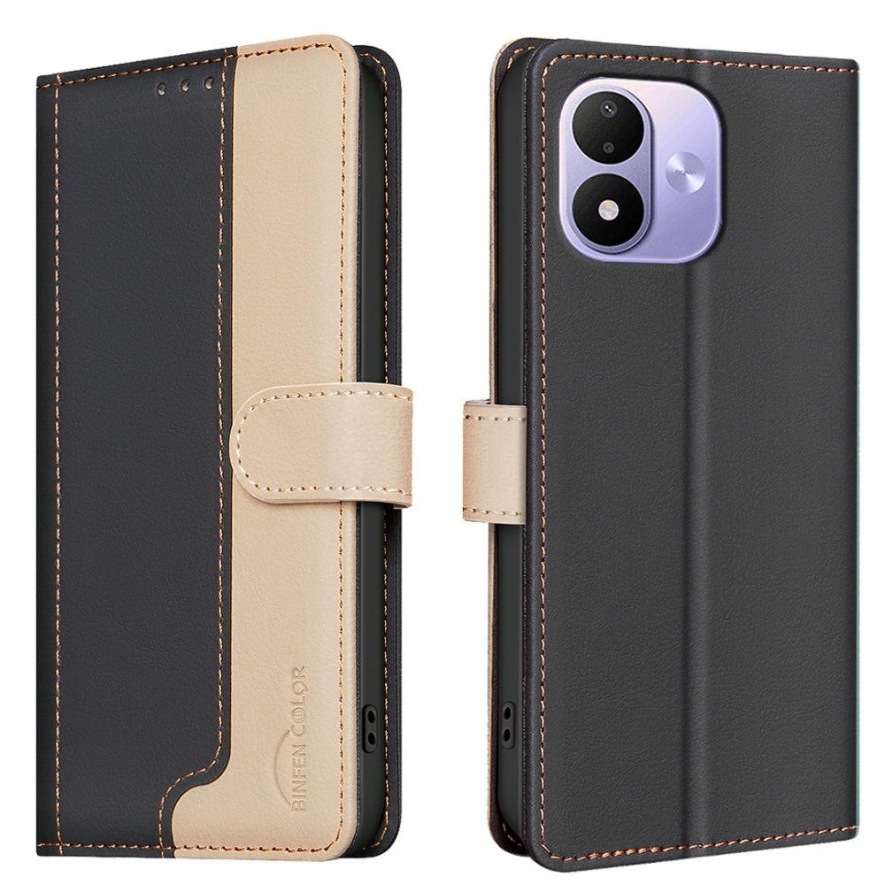 BNF DUO knižkové púzdro na Xiaomi Redmi Note 17 4G/5G - čierne