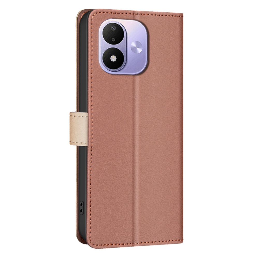 BNF DUO knižkové púzdro na Xiaomi Redmi Note 17 4G/5G - hnedé