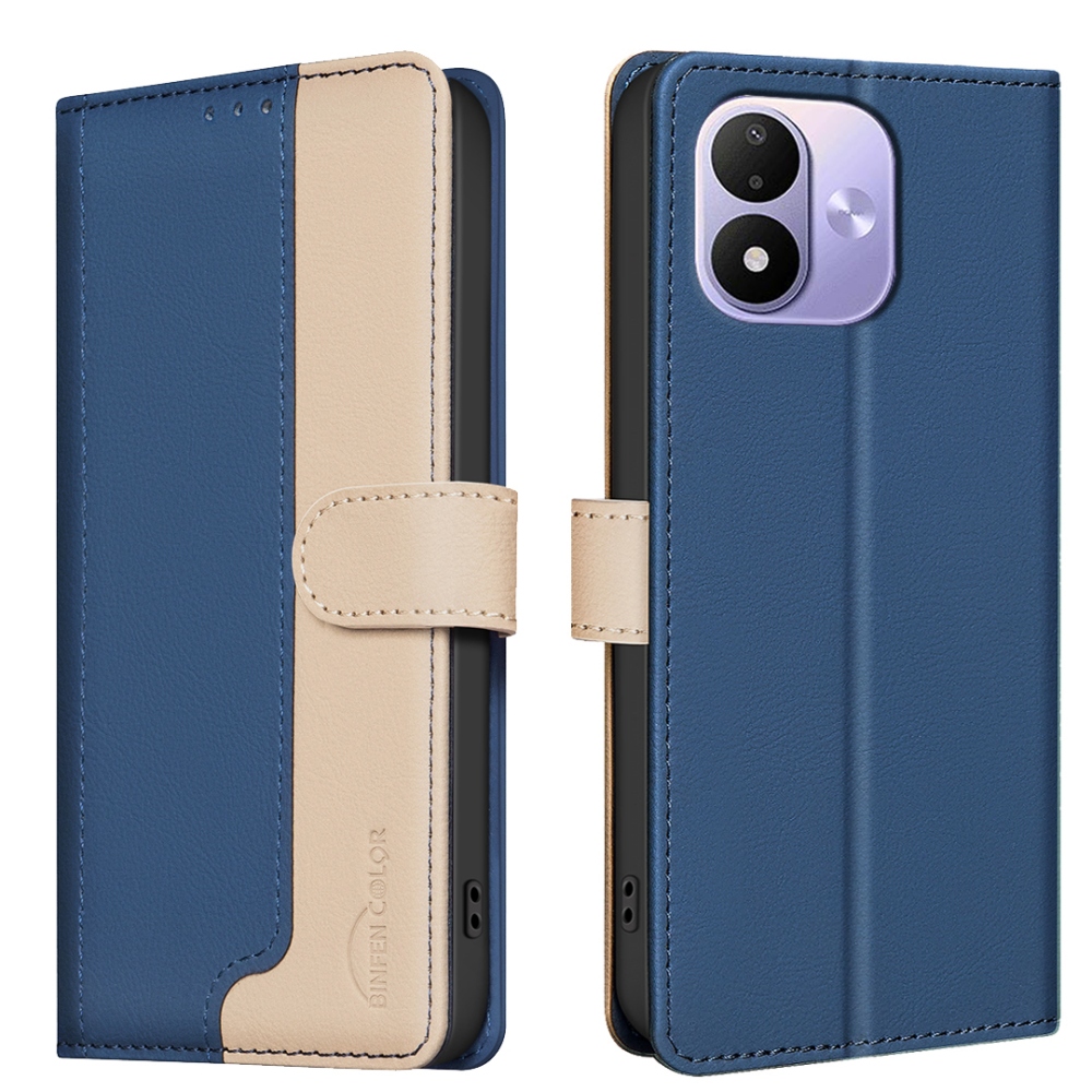 BNF DUO knižkové púzdro na Xiaomi Redmi Note 17 4G/5G - modré