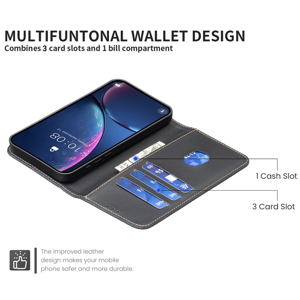 BNF knižkové puzdro na Honor 400 Pro - čierne