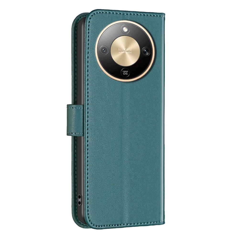 BNF knižkové puzdro na Honor Magic 8 Lite 5G - zelené