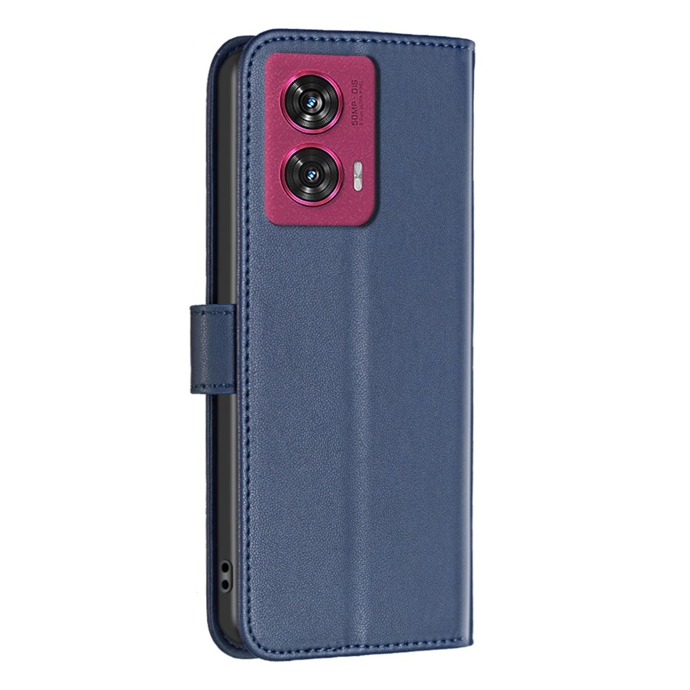 BNF knižkové púzdro na Motorola Edge 50 Fusion 5G - modré