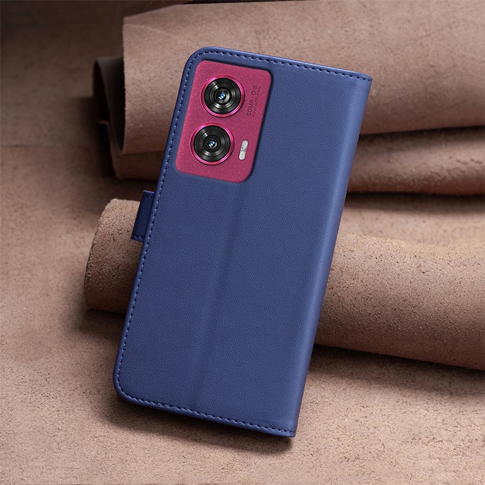 BNF knižkové púzdro na Motorola Edge 50 Fusion 5G - modré