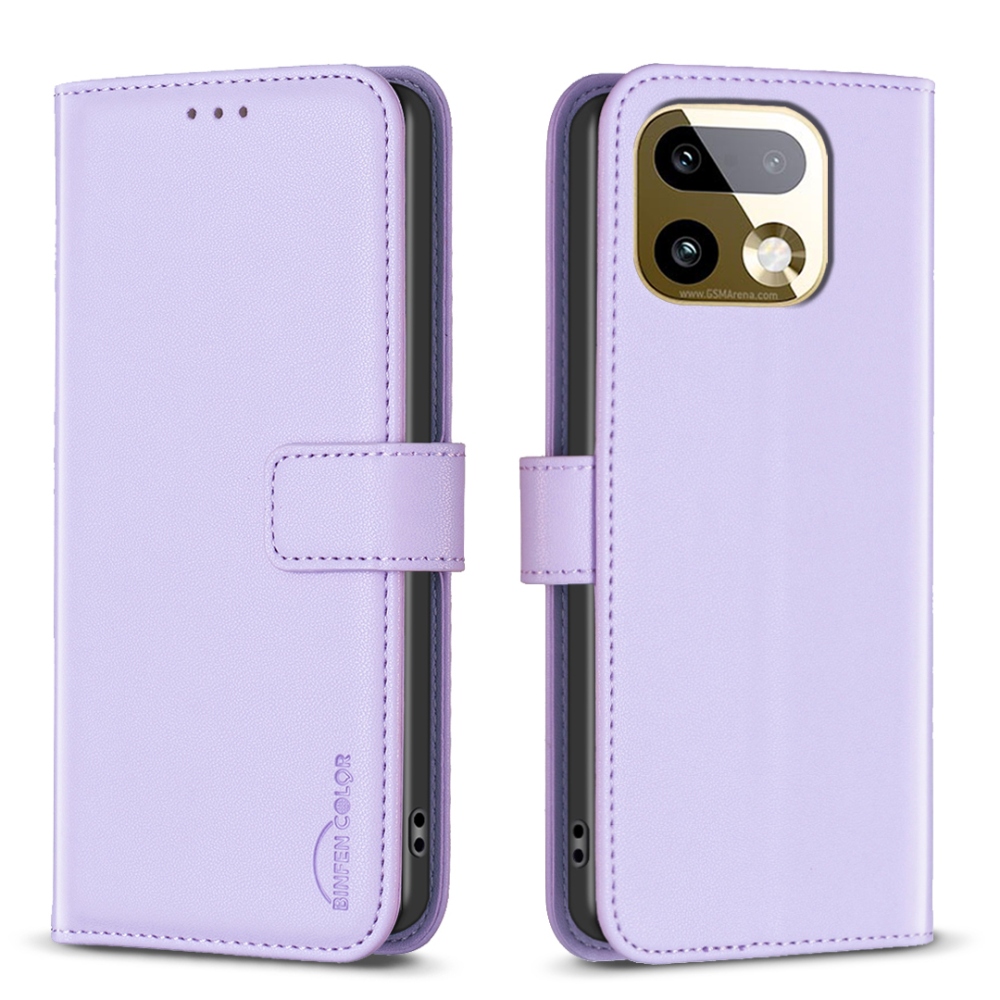 BNF knižkové puzdro na Realme 16 Pro+ 5G - svetlofialové