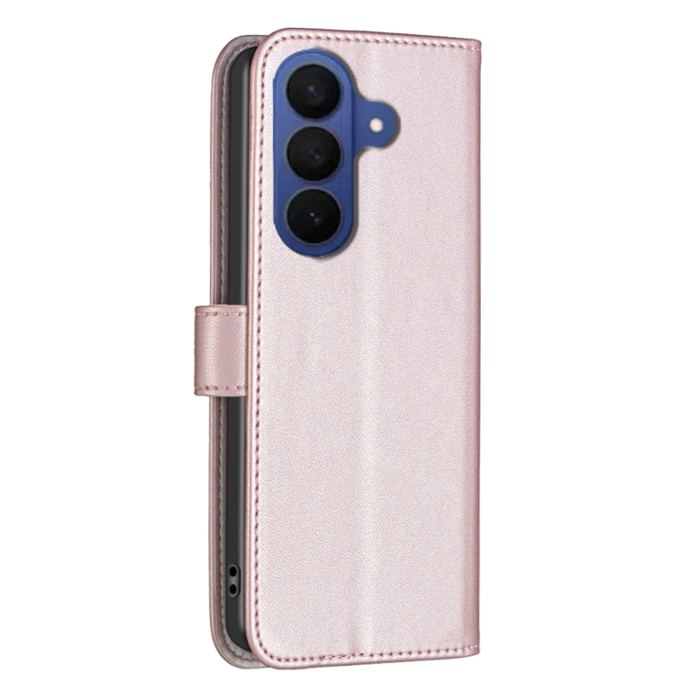 BNF knižkové púzdro na Samsung Galaxy A37 5G - ružovozlaté