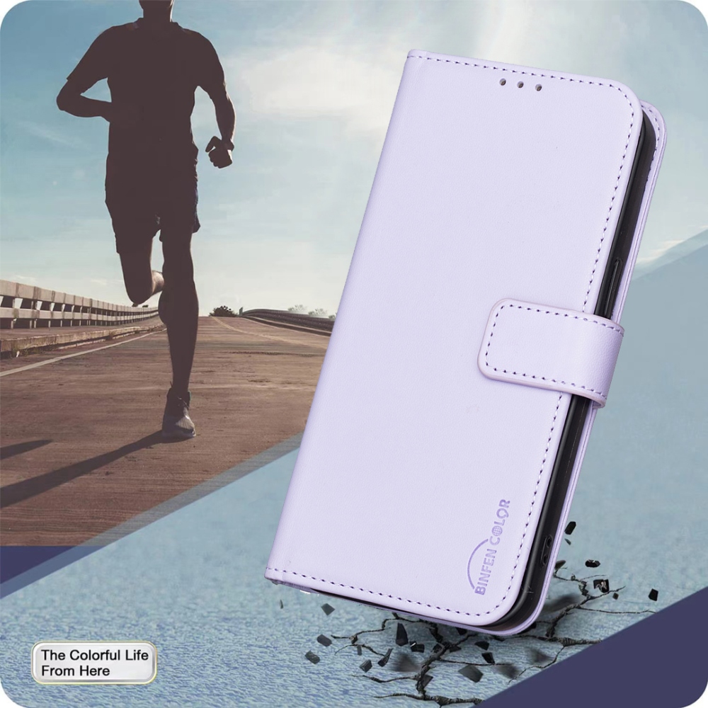 BNF knižkové púzdro na Samsung Galaxy A37 5G - svetlofialové