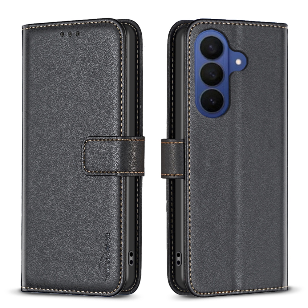 BNF knižkové púzdro na Samsung Galaxy A57 5G - čierne