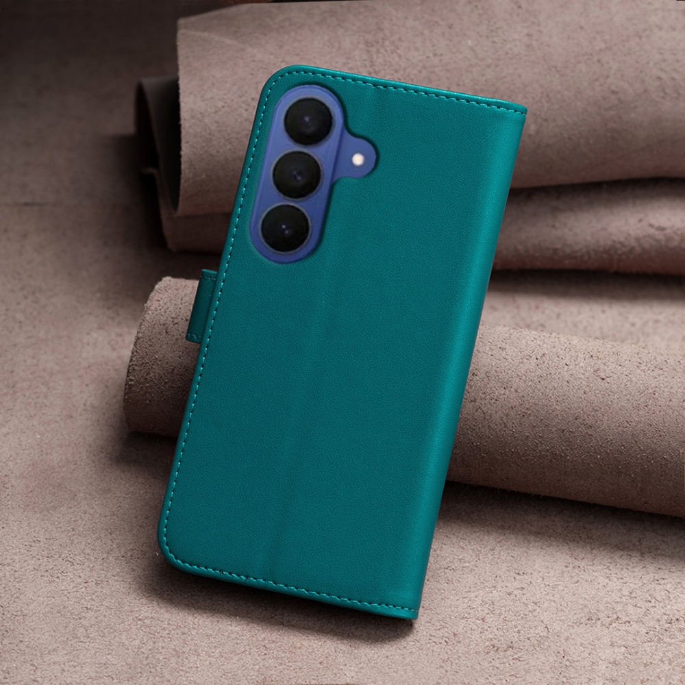 BNF knižkové púzdro na Samsung Galaxy A57 5G - zelené