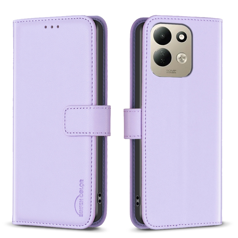BNF knižkové púzdro na Xiaomi Redmi 17 4G/5G - svetlofialové