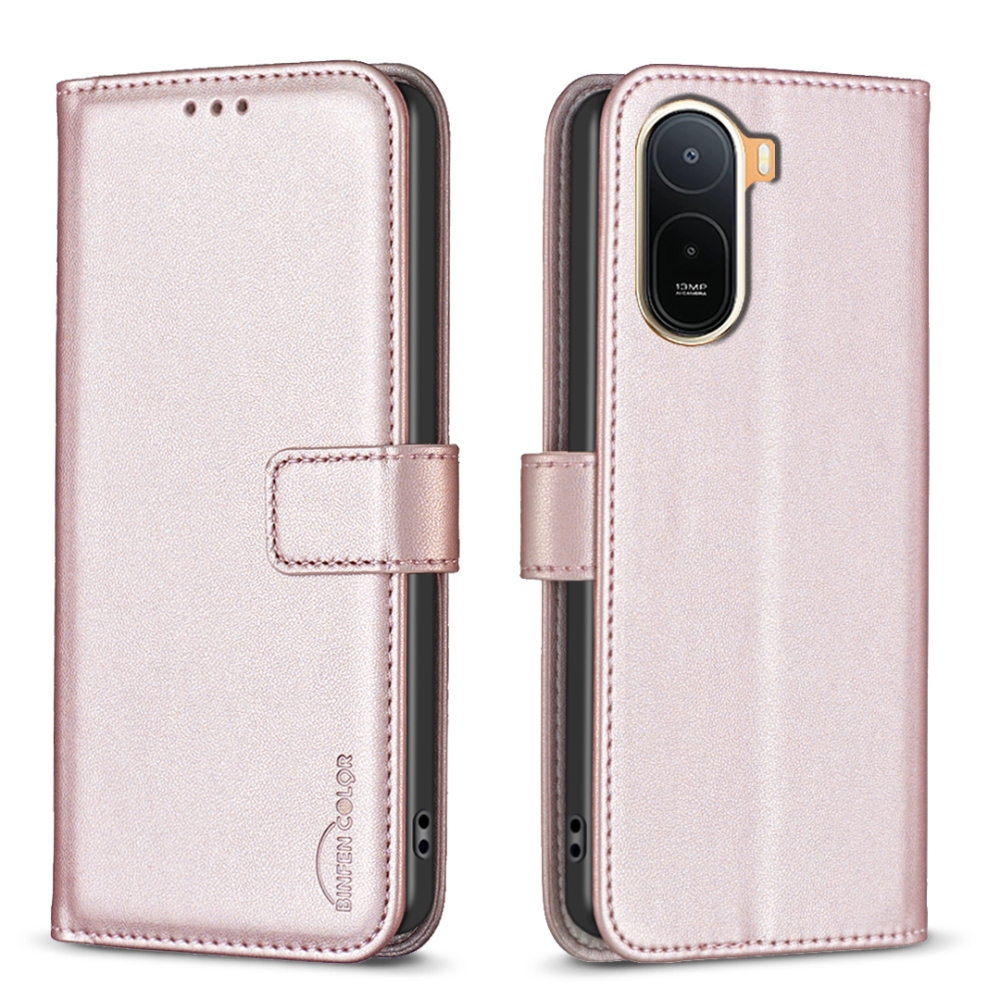 BNF knižkové púzdro na Xiaomi Redmi A7 Pro - ružovozlaté