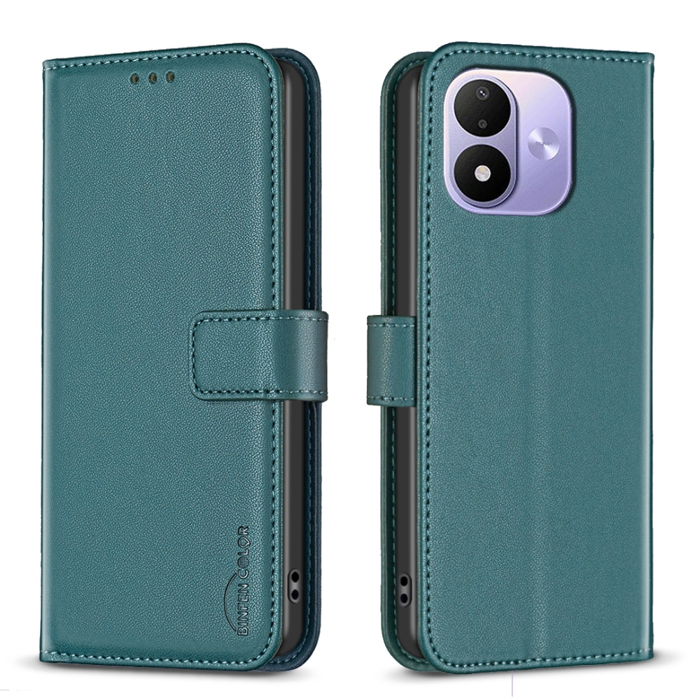 BNF knižkové púzdro na Xiaomi Redmi Note 17 4G/5G - zelené