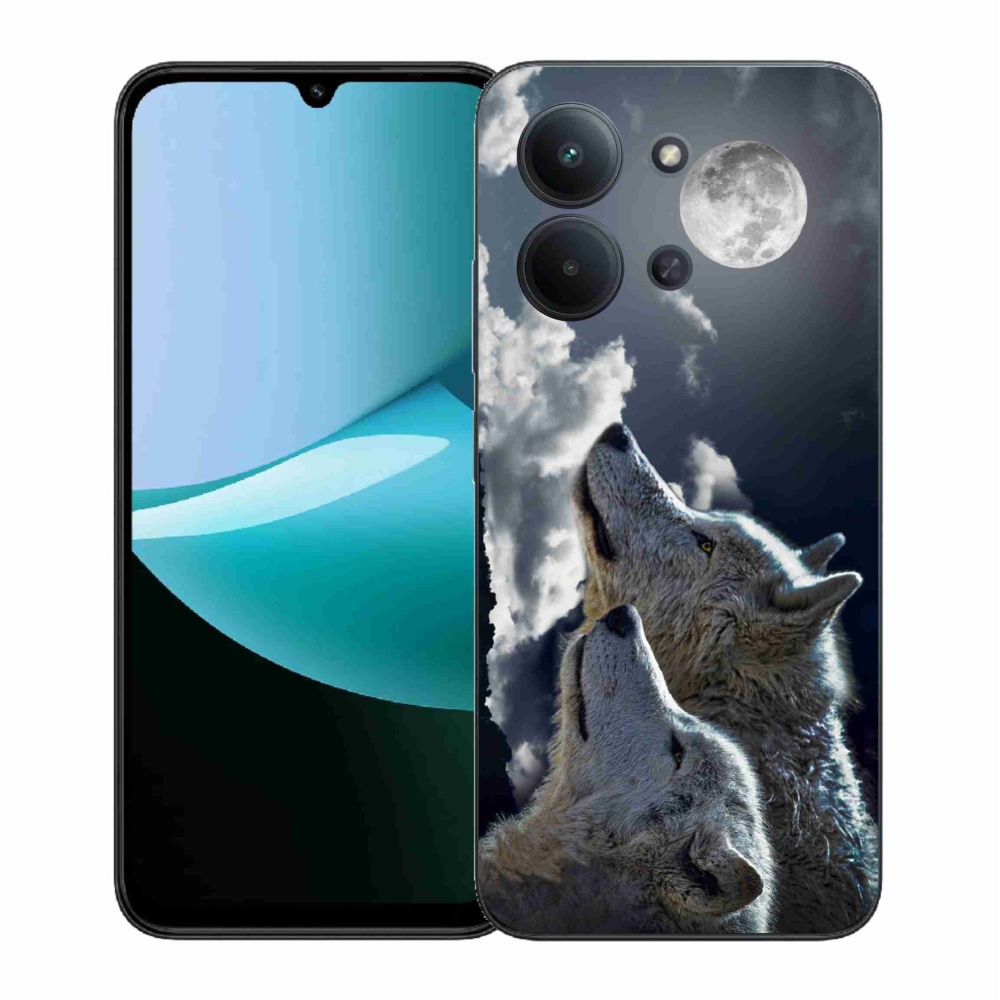 Gélový kryt mmCase na Xiaomi Redmi 15C 4G (171mm)/Poco C85 4G (171mm) - vlci
