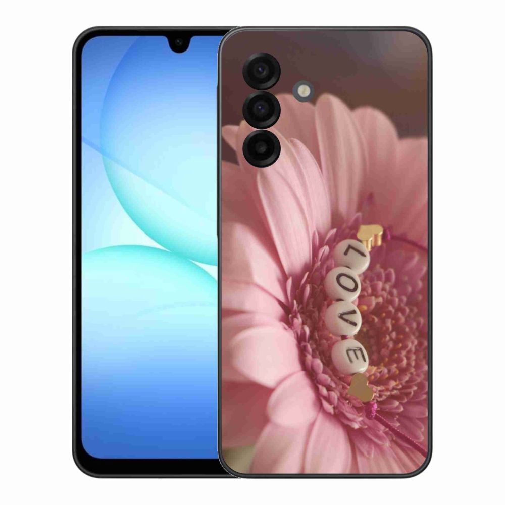 Gélový kryt mmCase na Samsung Galaxy A17 5G - prívesok love