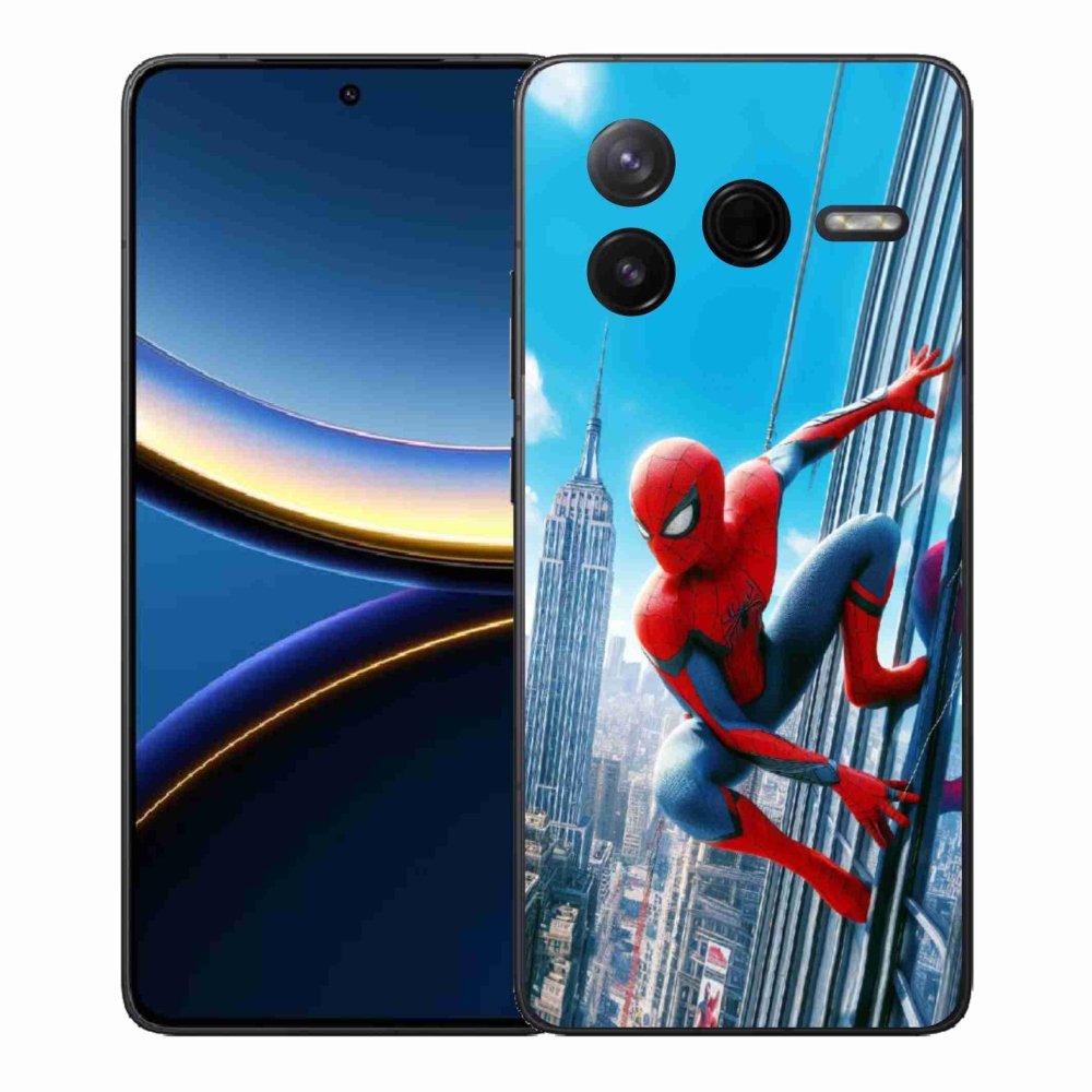 Gélový kryt mmCase na Xiaomi Poco F7 Pro - spiderman