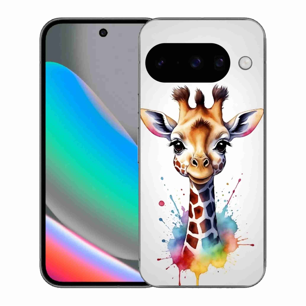 Gélový kryt mmCase na Google Pixel 10 - žirafa 1