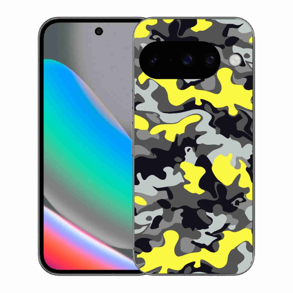 Gélový kryt mmCase na Google Pixel 10 - maskáčový vzor 6