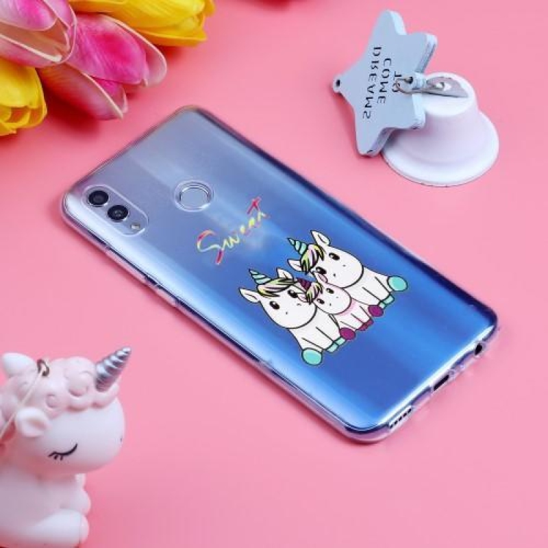 Boss silikónový kryt na Honor 10 Lite - jednorožce