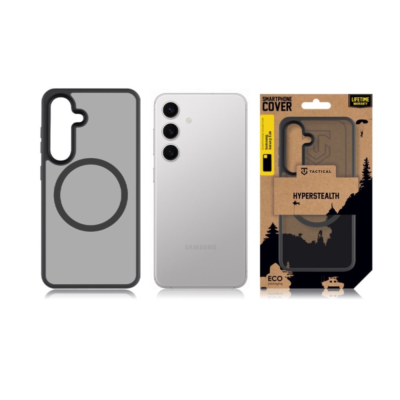 Tactical MagForce Hyperstealth Kryt pre Samsung Galaxy S24 Asphalt