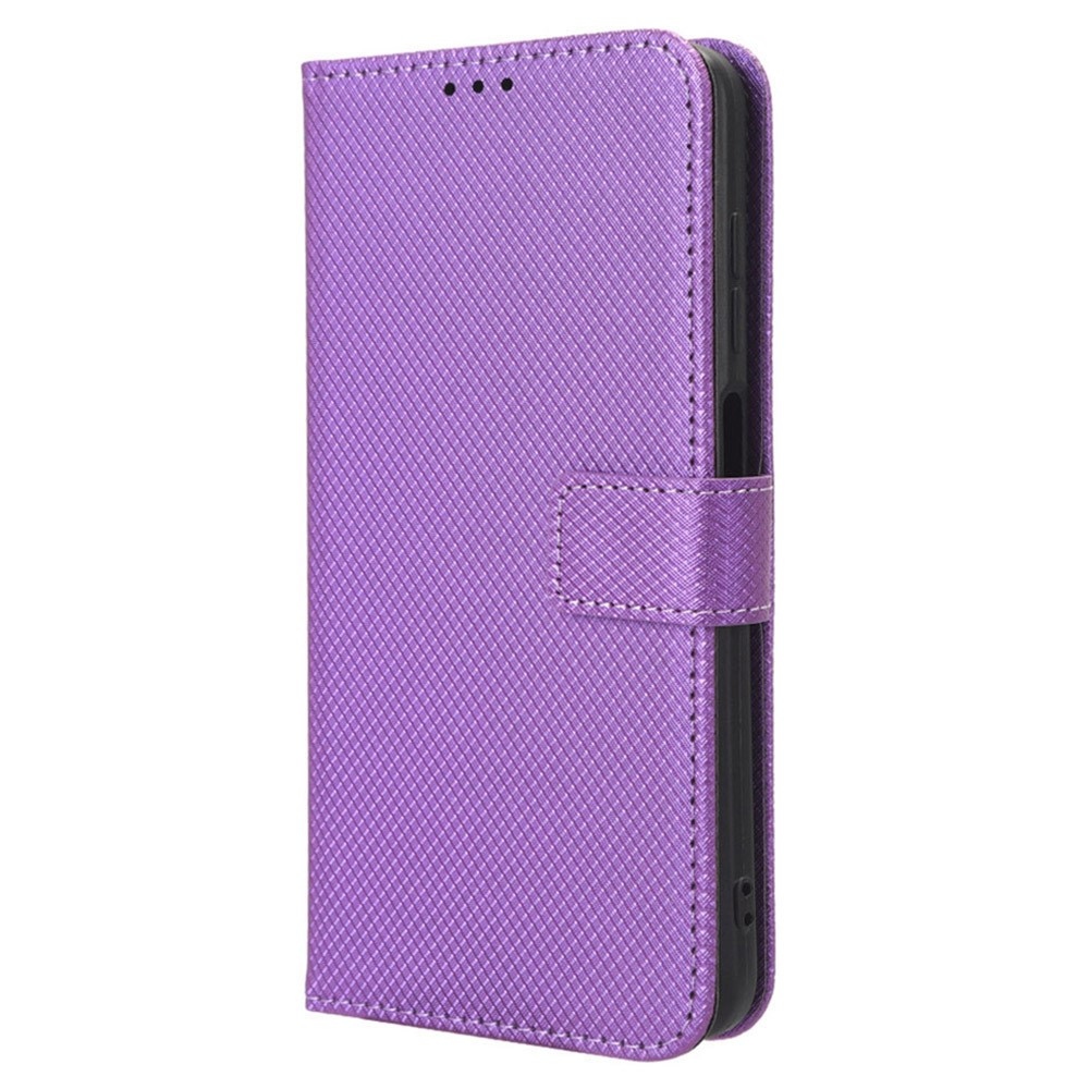 Diamond knižkové púzdro na Xiaomi Redmi Note 14S/Note 13 Pro 4G/Poco M6 Pro - fialové