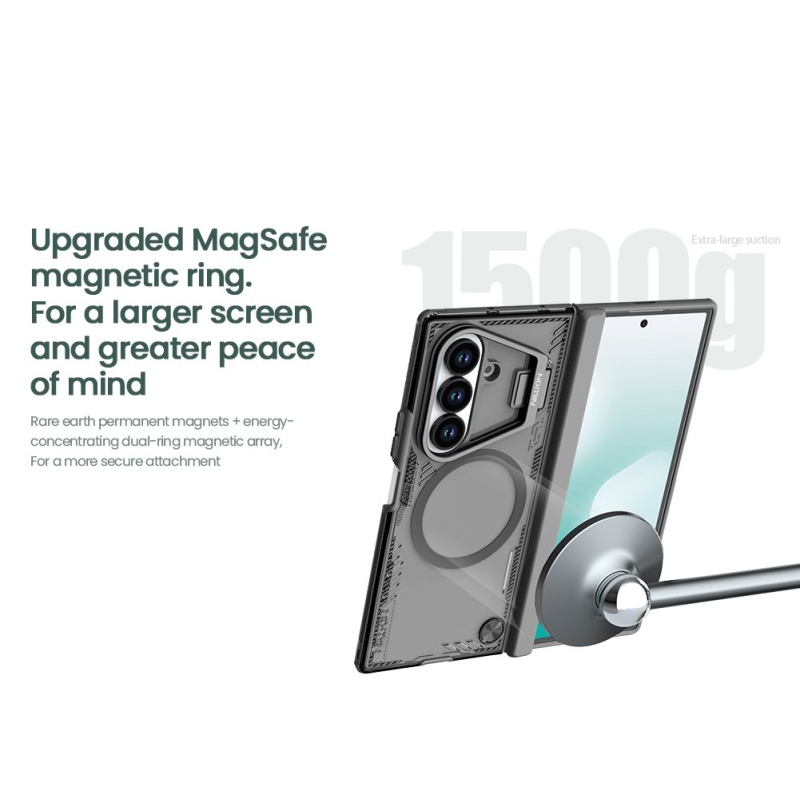 Nillkin Iceblade Prop Magnetický kryt pre Samsung Galaxy Z Fold 7 Green