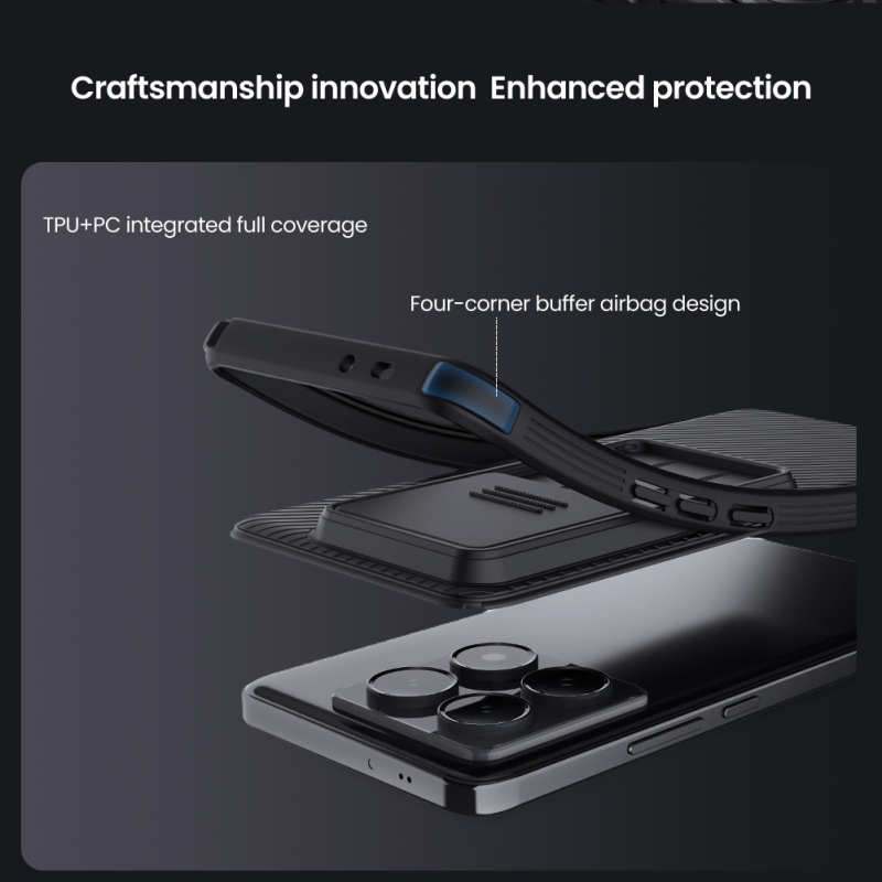 Nillkin CamShield PRO Zadný kryt pre Xiaomi 14T Pro Black