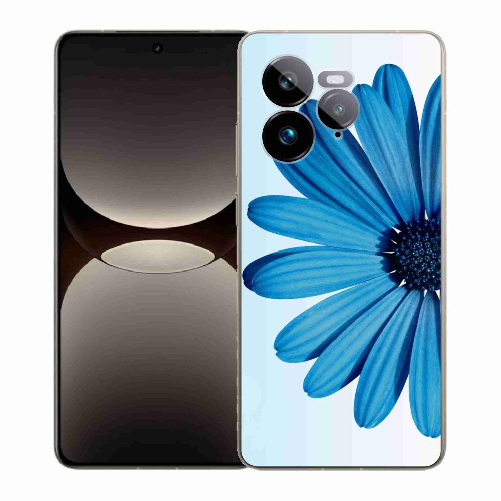 Gélový kryt mmCase na Realme GT 7 Pro 5G - modrá margaréta