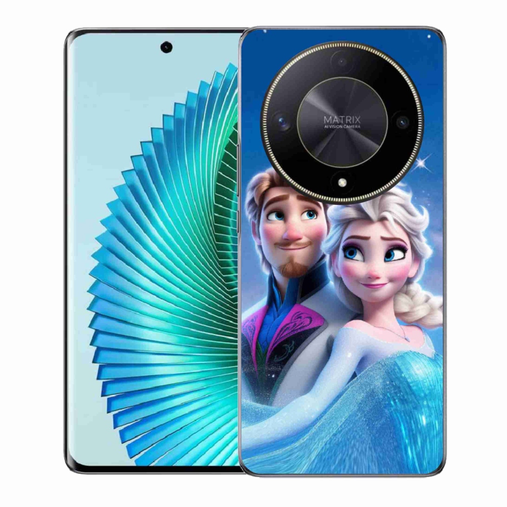 Gélový kryt mmCase na Honor Magic 6 Lite 5G - ľadové kráľovstvo 1