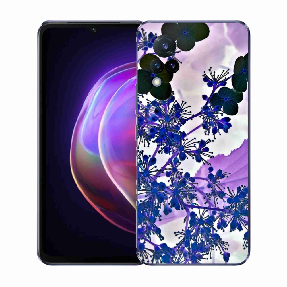 Gélový kryt mmCase na Vivo V21 4G/5G - kvet hortenzie