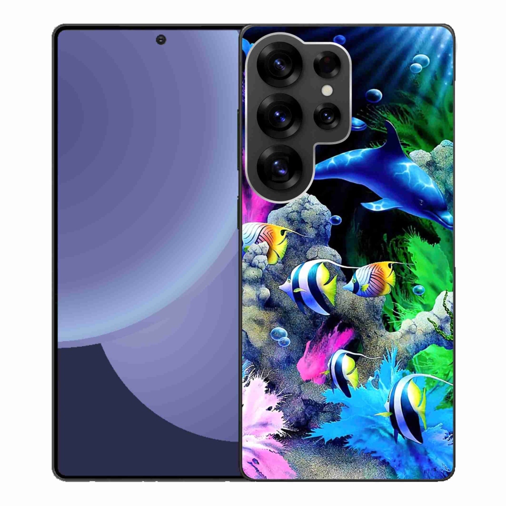 Gélový kryt mmCase na Samsung Galaxy S25 Ultra - morský svet