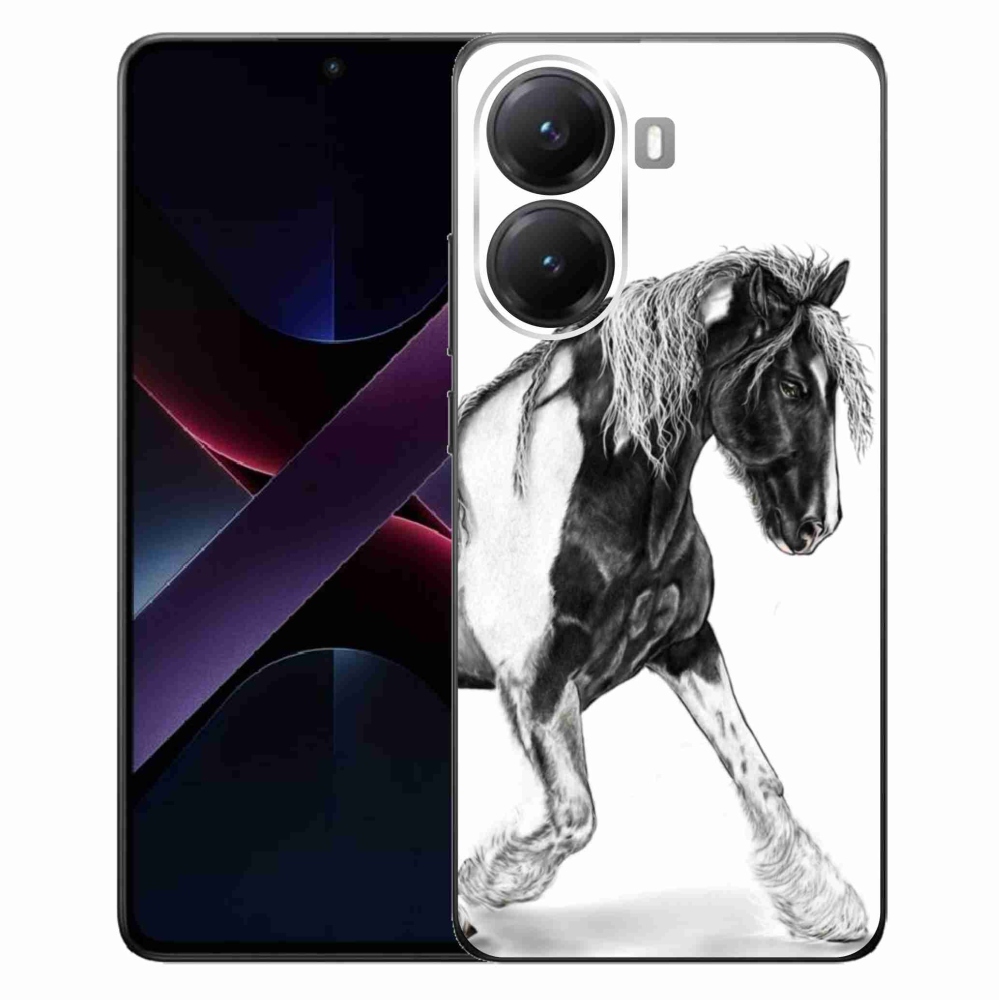 Gélový kryt mmCase na Xiaomi Poco X7 Pro 5G - kôň