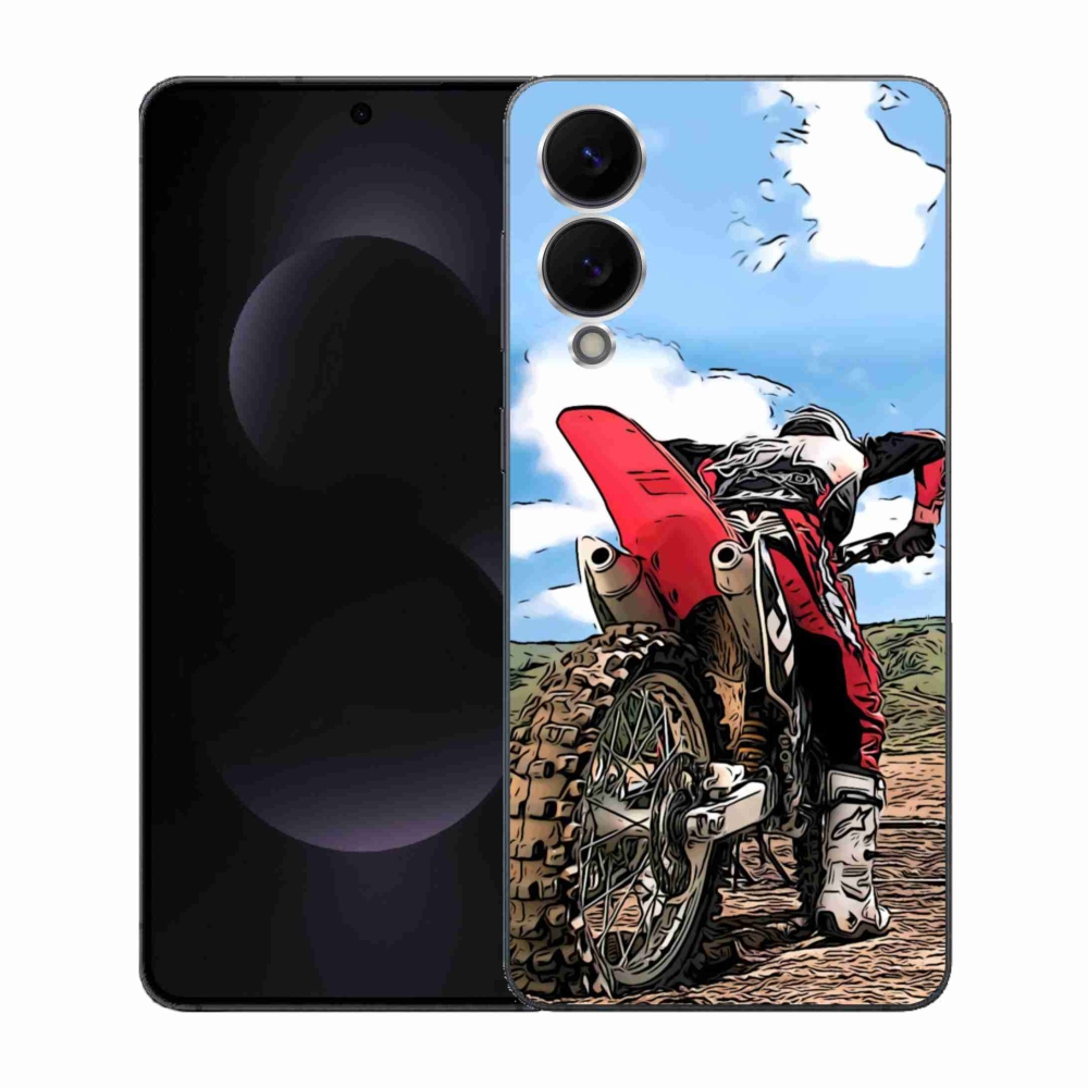 Gélový kryt mmCase na Samsung Galaxy S25 Edge - moto