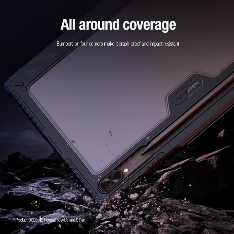 Nillkin Bumper PRO Protective Stand Case Multi-angle pre Samsung Galaxy Tab S9 Ultra Black