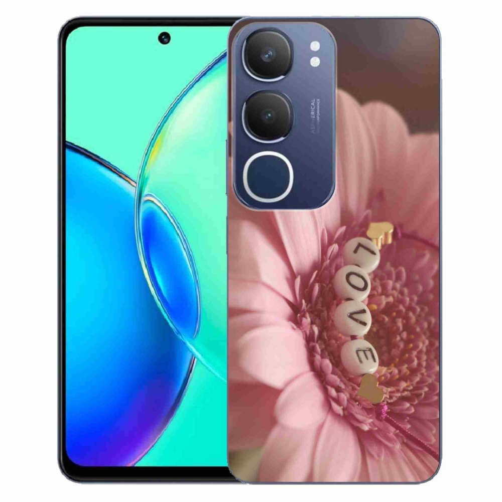 Gélový kryt mmCase na Vivo Y19s - prívesok love