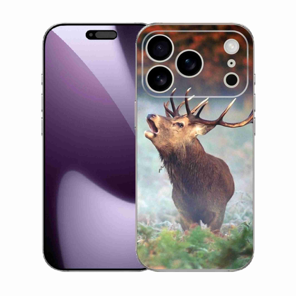 Gélový kryt mmCase na iPhone 17 Pro - jeleň 2