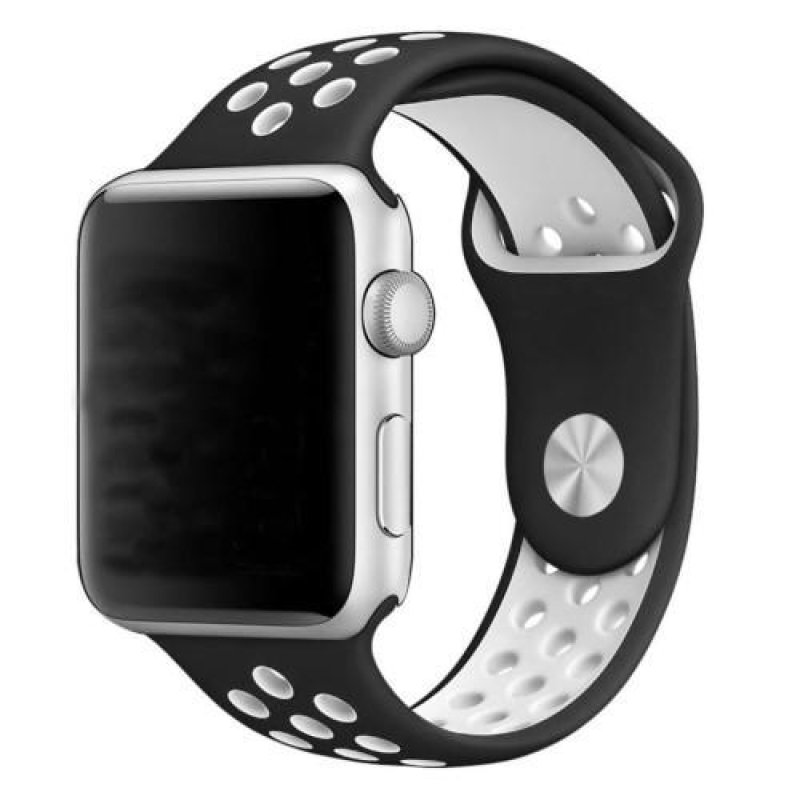 Breat silikónový remienok na Apple Watch 42mm - biely