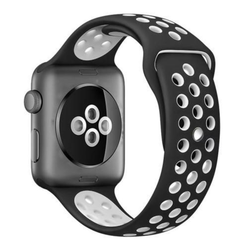 Breat silikónový remienok na Apple Watch 42mm - biely