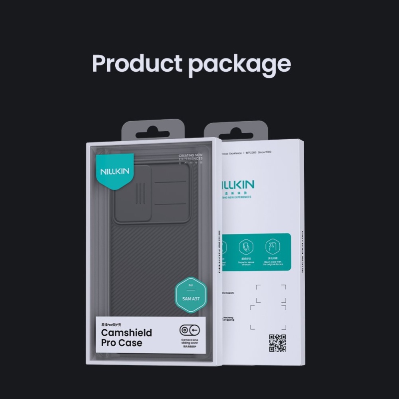 Nillkin CamShield PRO Zadný kryt pre Samsung Galaxy A37 Black